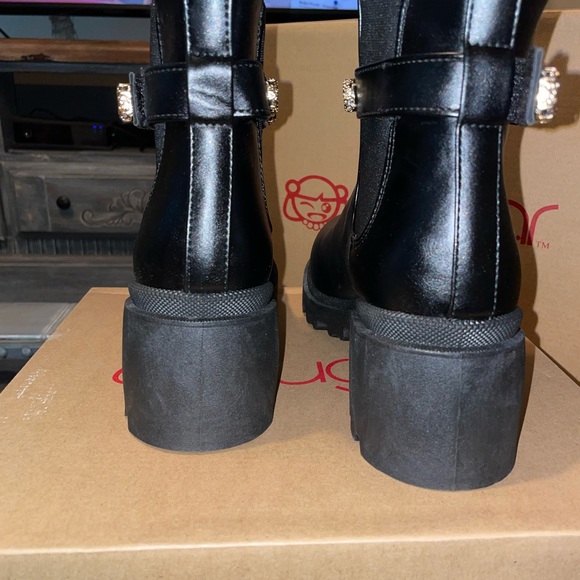 Sugar chunky heel boots (BRAND NEW) - Picture 3 of 5